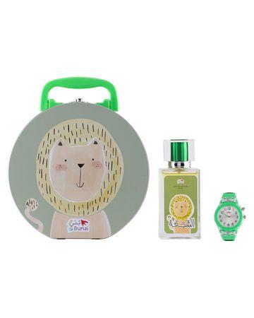 بني مجموعة هدايا شجاعة الأسد